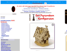 Tablet Screenshot of damasu.de